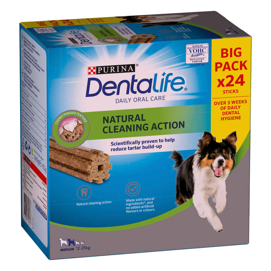 Purina Dentalife Medium Dog Big Pack 552 g / 24 pcs
