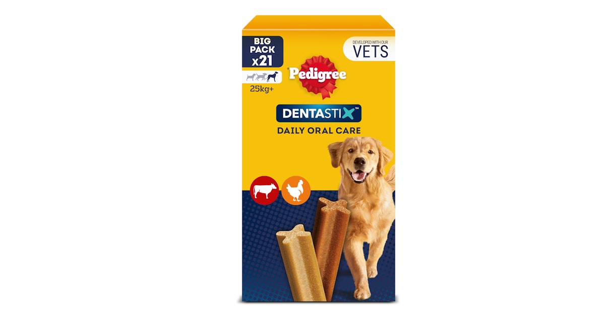 Dentastix över 25 kg hundar 21 st