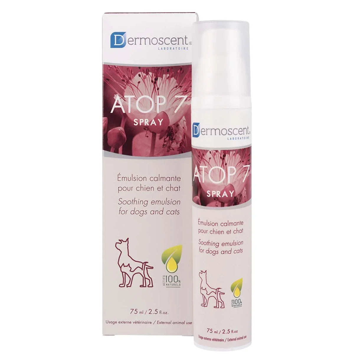 Dermoscent Atop 7 Spray för hund 75 ml
