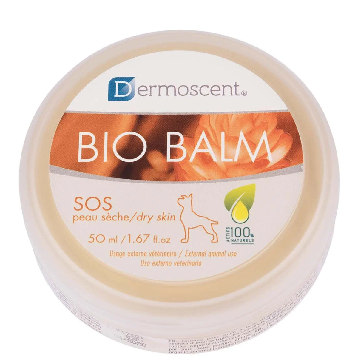 Dermoscent Bio Balm rahustav ja niisutav palsam koertele 50 ml