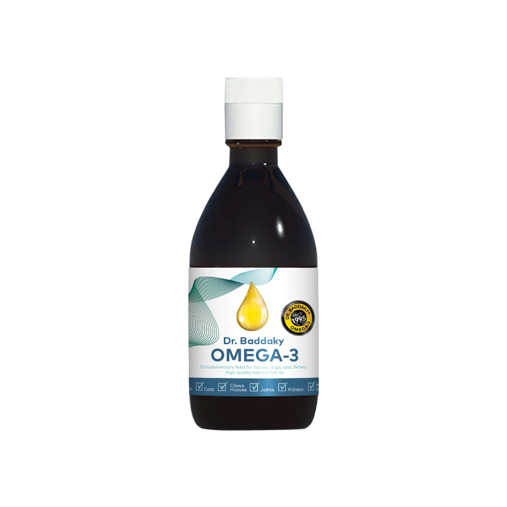 Dr. Baddaky Omega-3 för hund, katt och häst