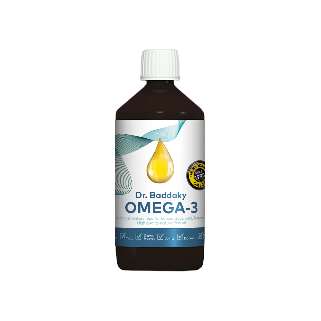 Dr. Baddaky Omega-3 för hund, katt och häst