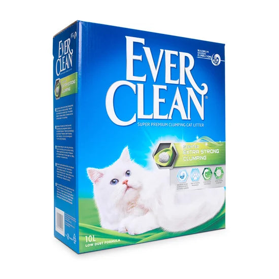 EverClean Scented Extra Strong Clumping cat litter 10 L