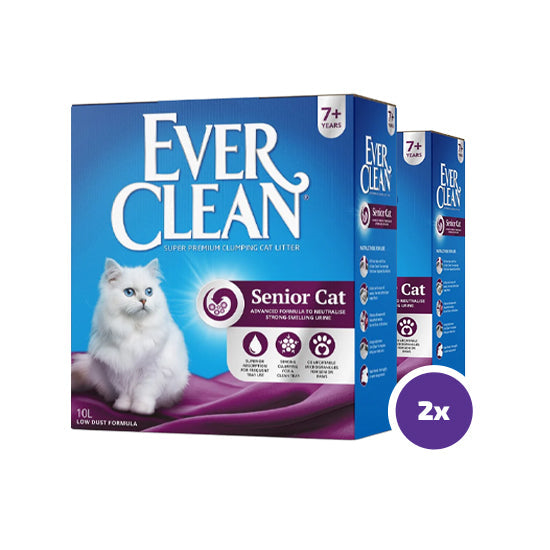 Ever Clean Senior 7+ kassiliiv eakatele kassidele 2 x 10 L TOPELTPAKK
