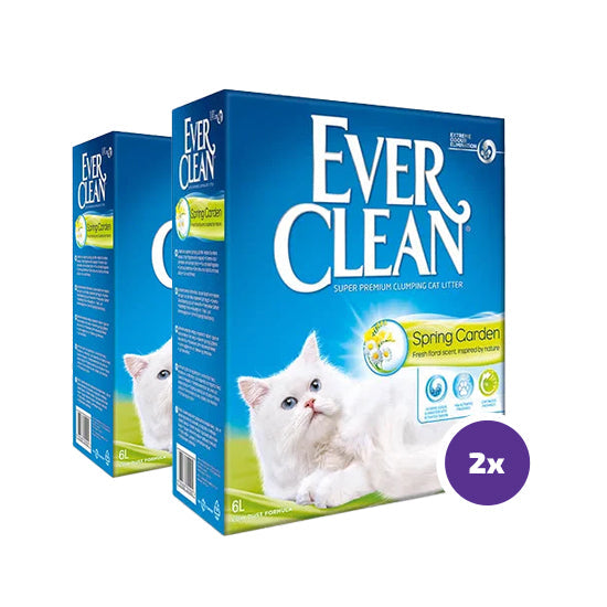 Ever Clean Spring Garden kattsand 2 x 10 L 2-PACK