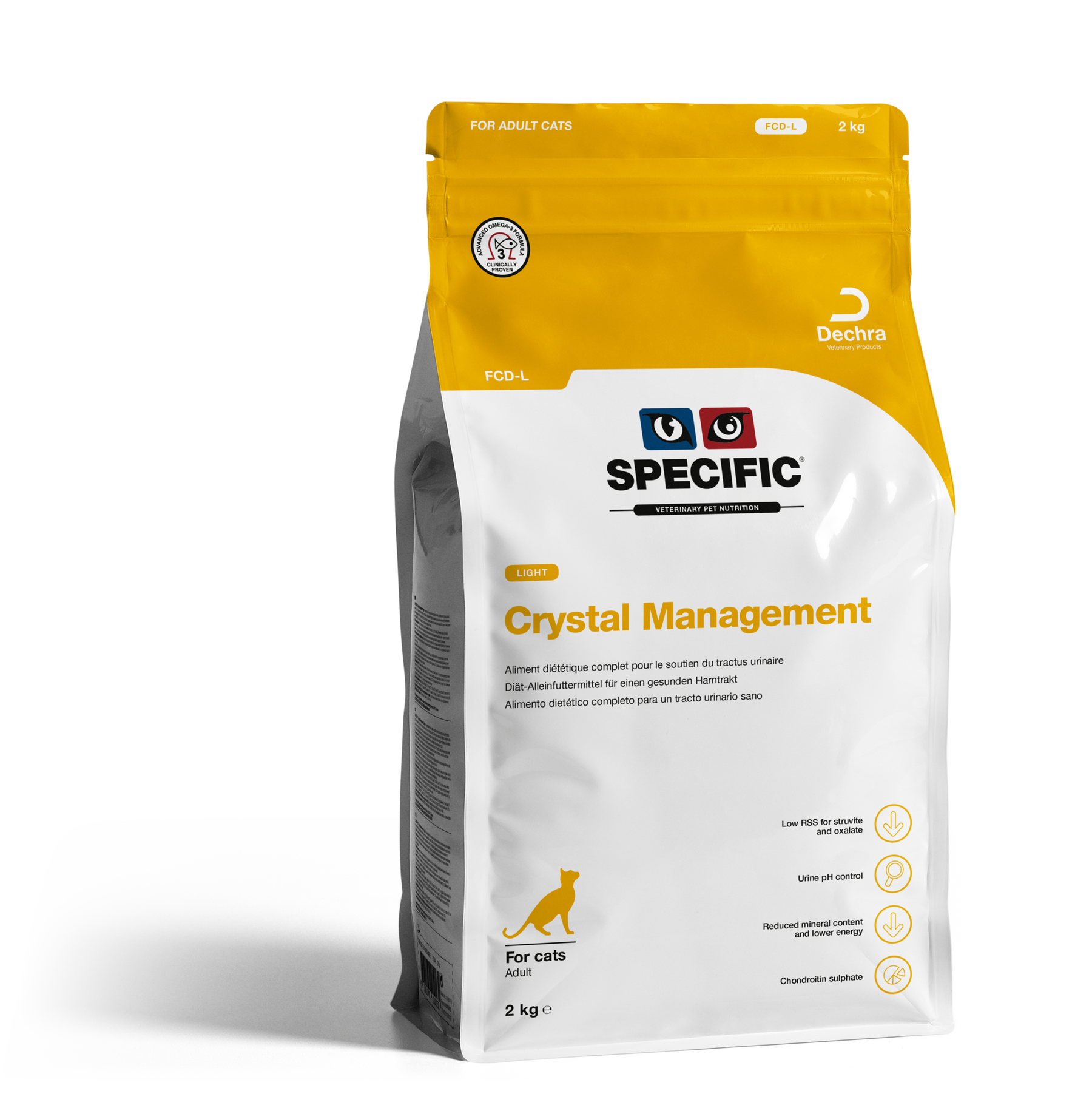 Specific FCD-L Crystal Management Light för Katt 2 kg