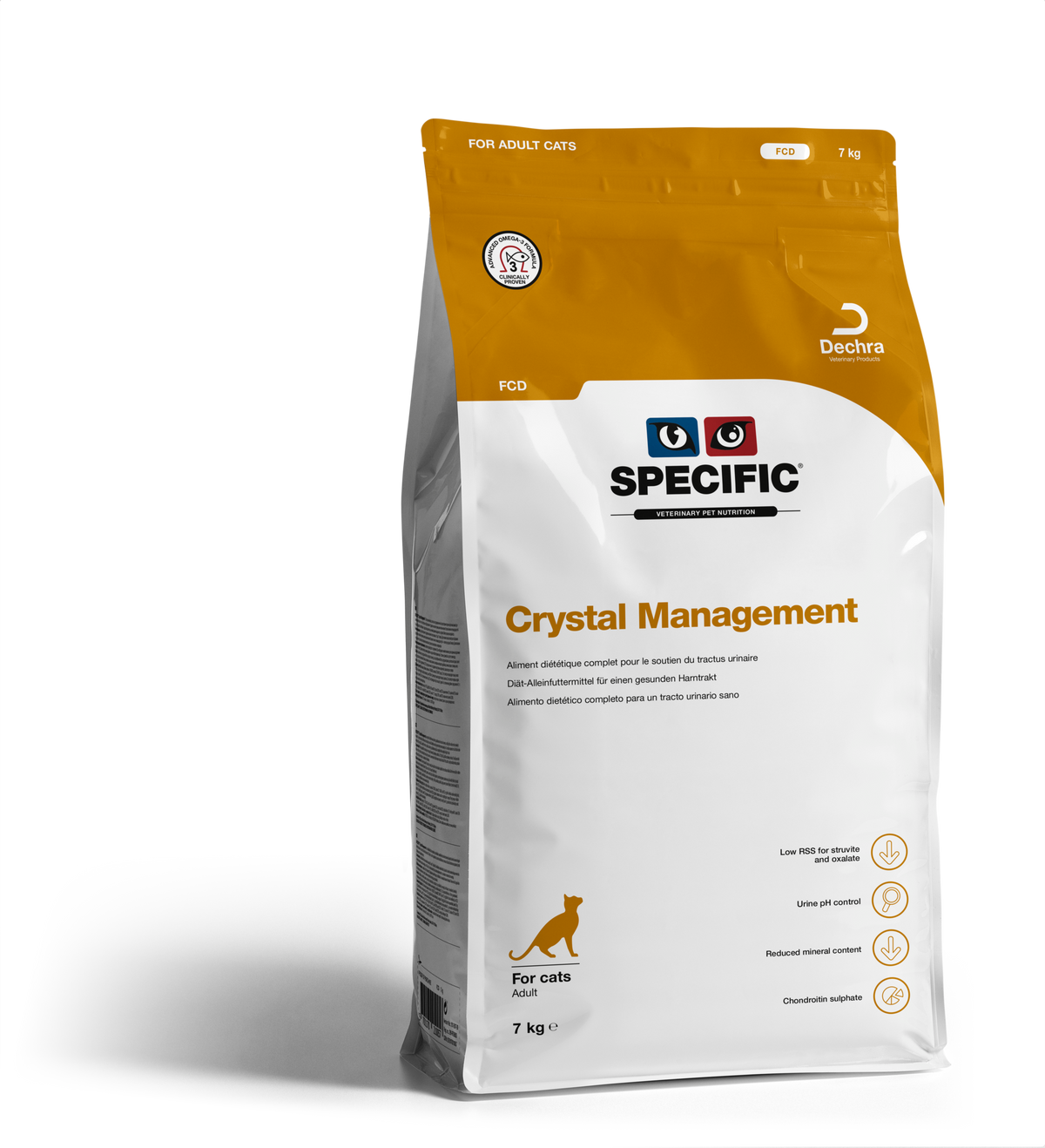 Specific FCD Crystal Management för Katt 7 kg