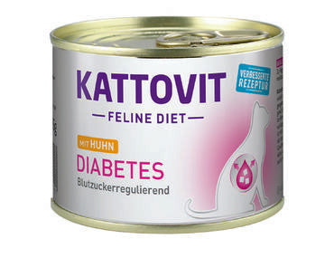 Kattovit Diabetes Chicken for Cats 12 x 185 g