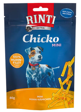 Rinti Extra Chicko Mini crispy chicken strips för hundar 80 g