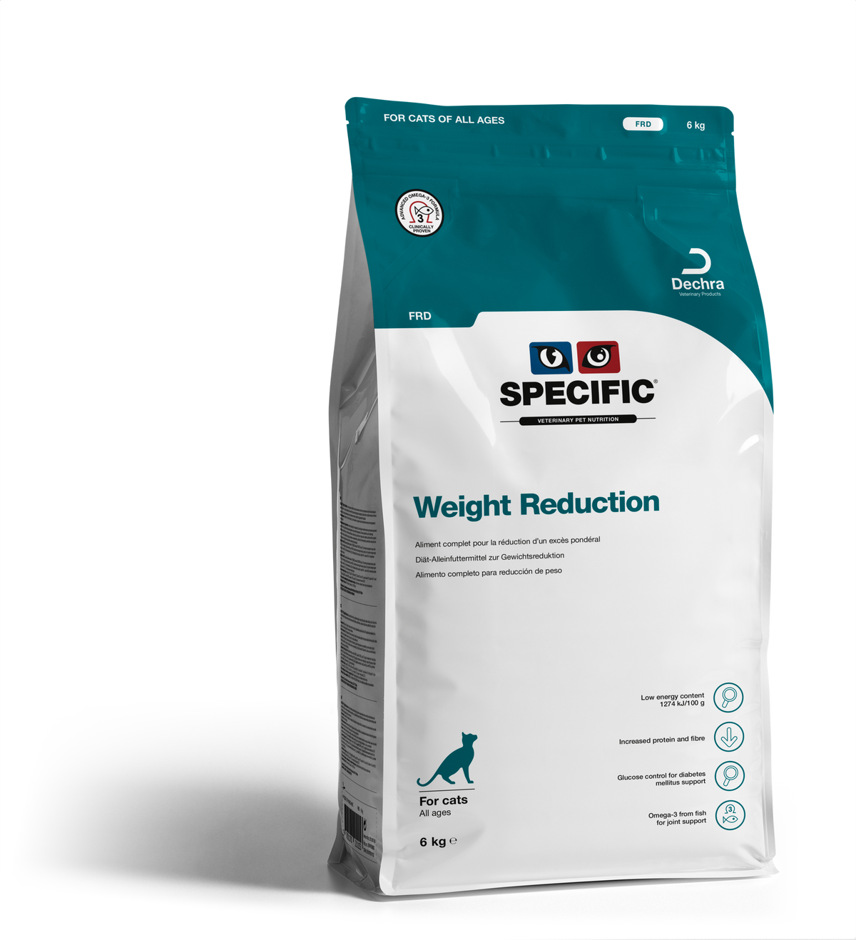 Specific FRD Weight Reduction för Katt 6 kg