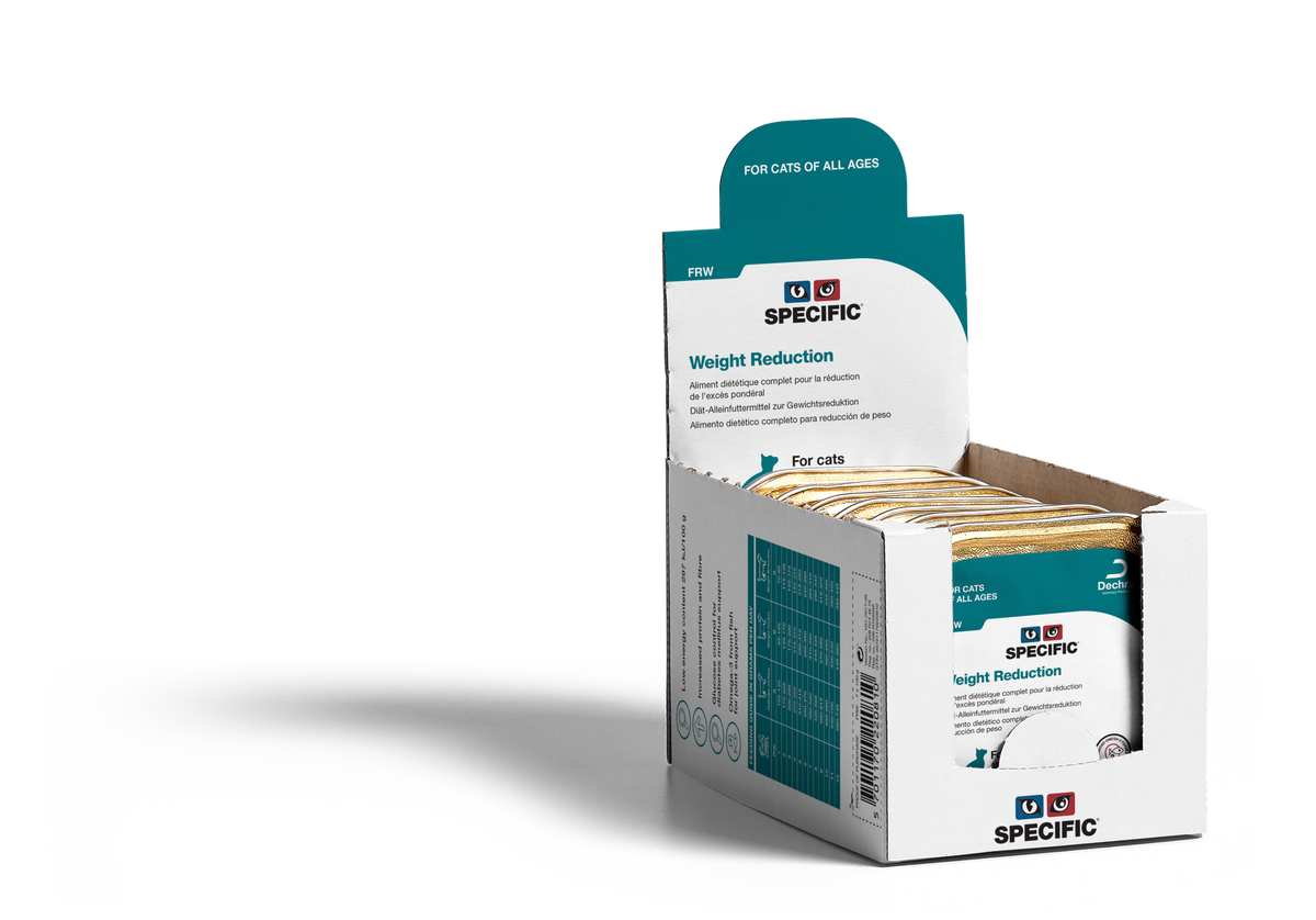 Specific FRW Weight Reduction för Katt 7 x 100g