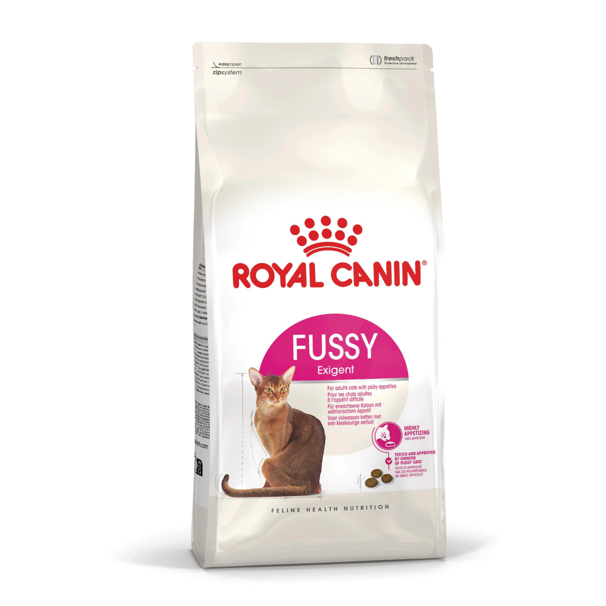 Royal Canin Fussy kuivtoit kassidele.