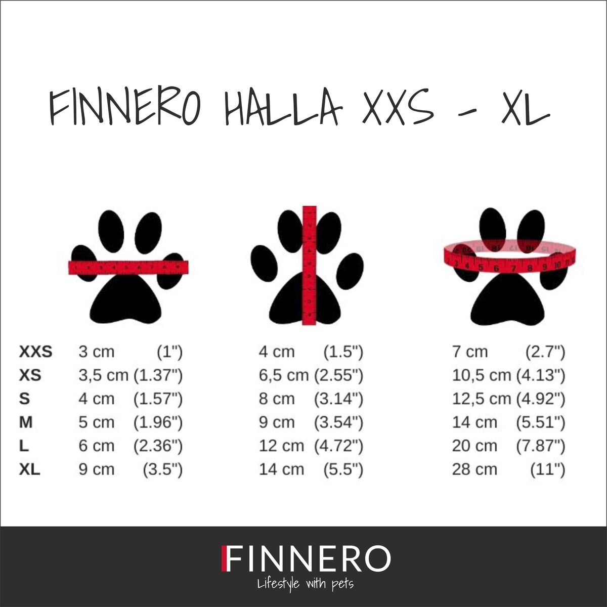FINNERO Halla reflexiva fleecetossor grå 4-pack L för hundar