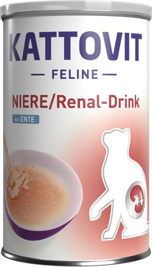 Kattovit Niere-Renal Drink duck can 12 x 135ml