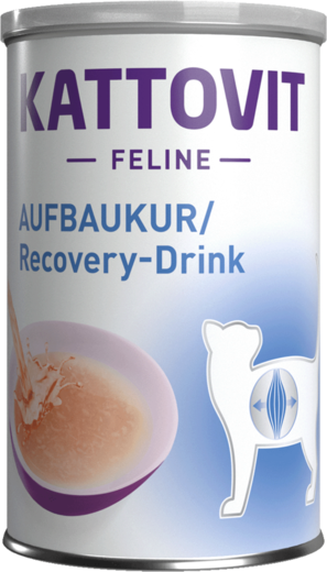 Kattovit Aufbaukur Recovery Dryck Kyckling för Katter 12 x 135 ml