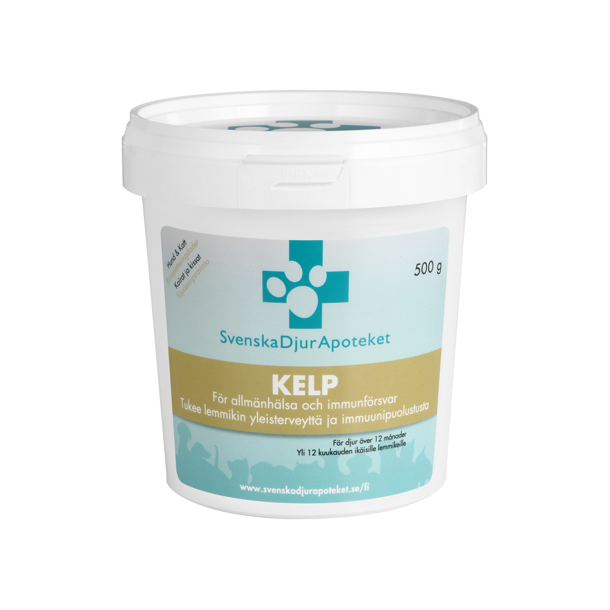 Svenska DjurApoteket Kelp vetikapulber koertele ja kassidele 500 g