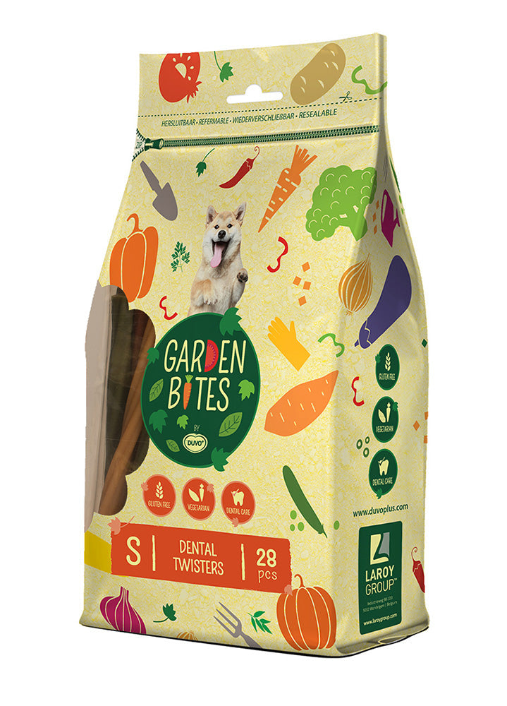 Duvo+ Garden Bites Dental Twisters Mix S 28 pcs 420 g