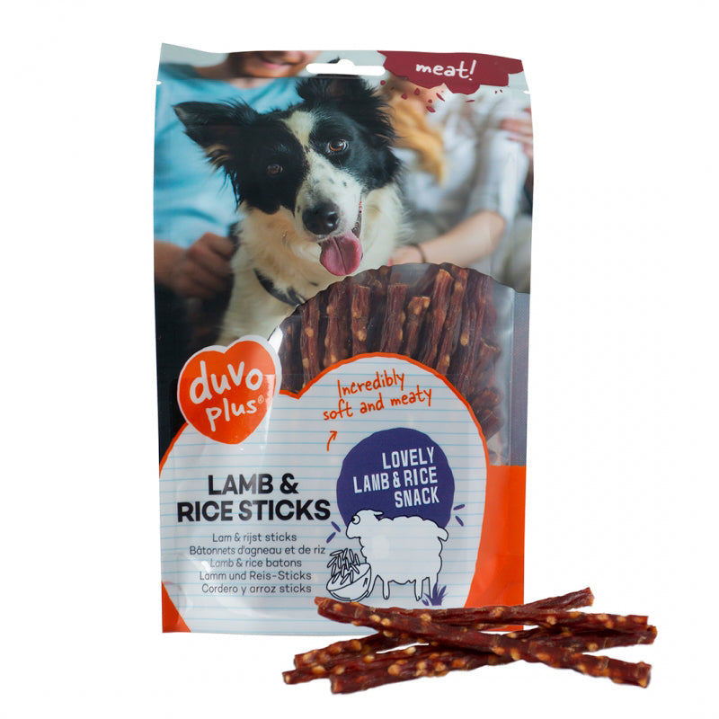 Duvo+ lamm- och rispinne 80 g för hundar
