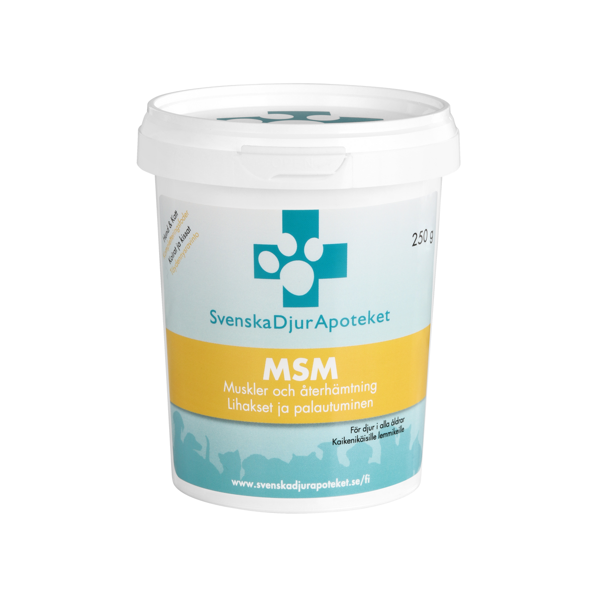 Svenska Djurapoteket MSM hund och katt 250 g