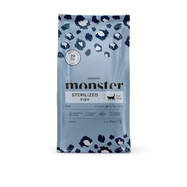 Monster Cat Original Sterilized Fish