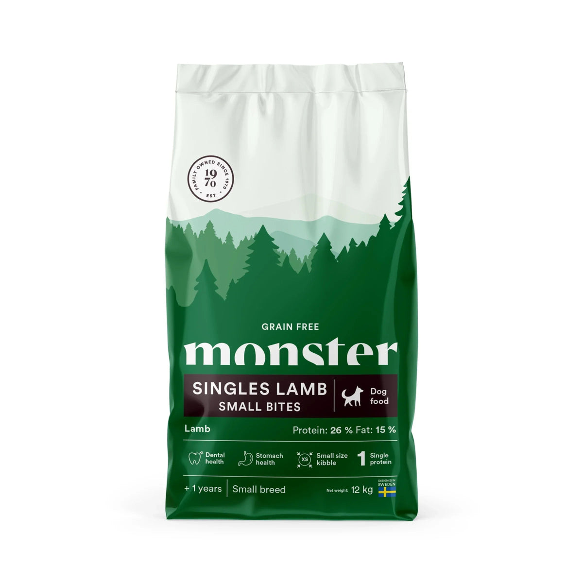 Monster Dog Grain Free Singles Lamb Small Breed