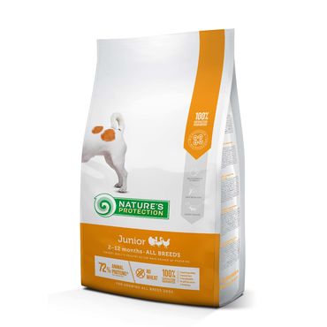 Nature's Protection Junior all breed fågel 2 kg för hundar