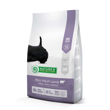 Nature's Protection Mini adult lamm 2 kg för hundar