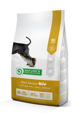 Nature's Protection Mini senior fågel 2 kg för hundar