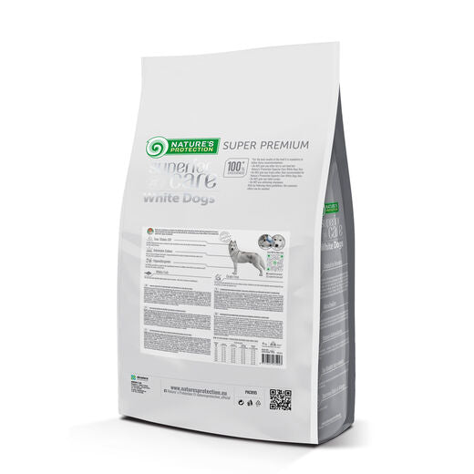 Nature's Protection Superior Care White Dogs Vit fisk spannmålsfritt 4 kg