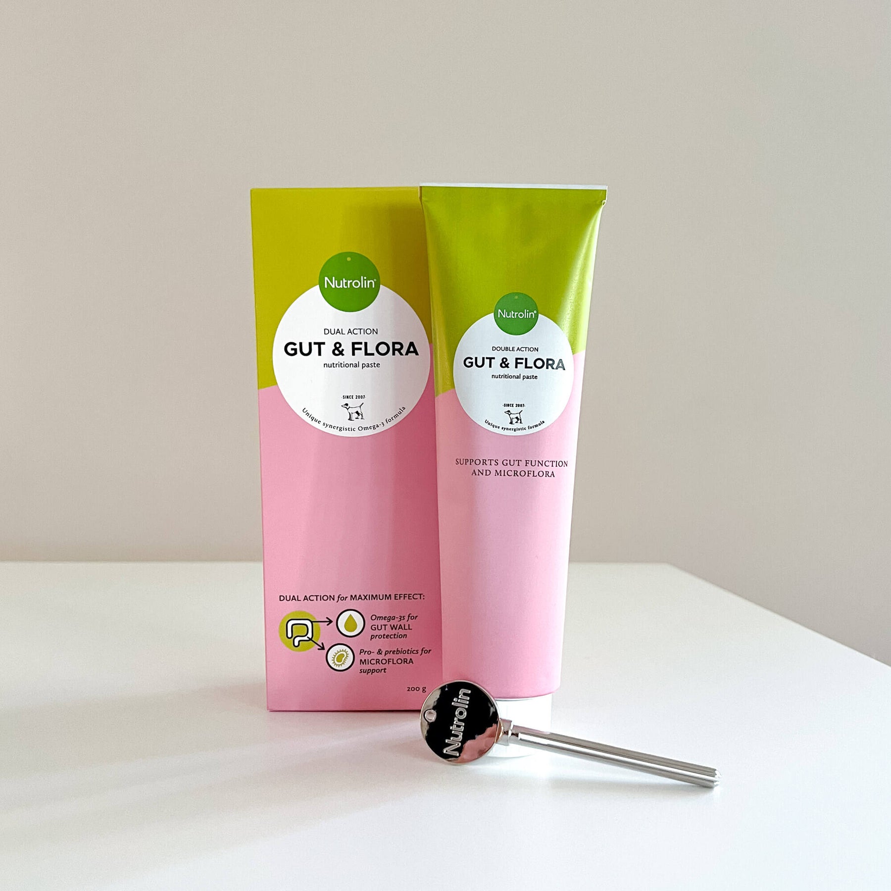 Nutrolin Gut & Flora Paste for Cats and Dogs 200 g