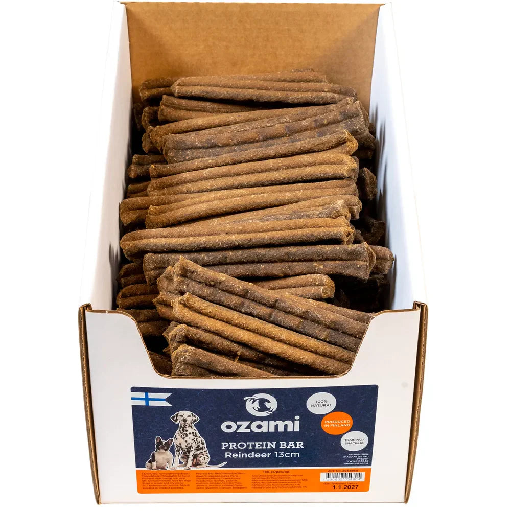 Ozami proteinbar ren 12,5 cm för hund