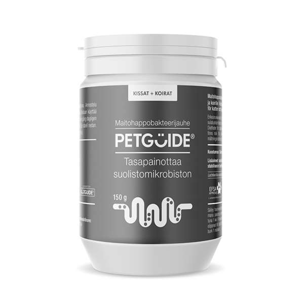 PetGuide probiotiskt tillskott för katt och hund 150 g