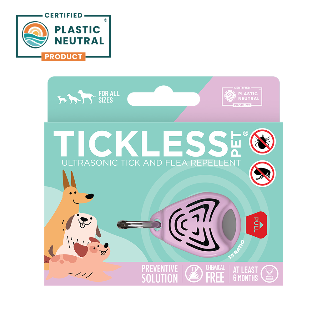 Tickless Pet Fästingskydd Rosa