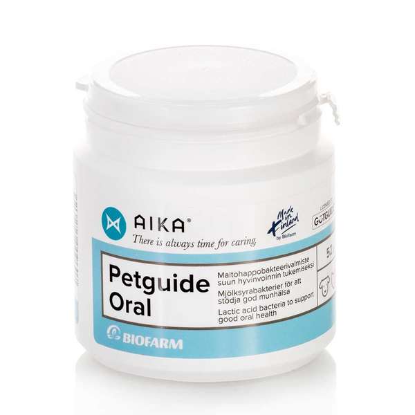 PetGuide probiootiline hambaravi pulber kassidele ja koertele 52 g