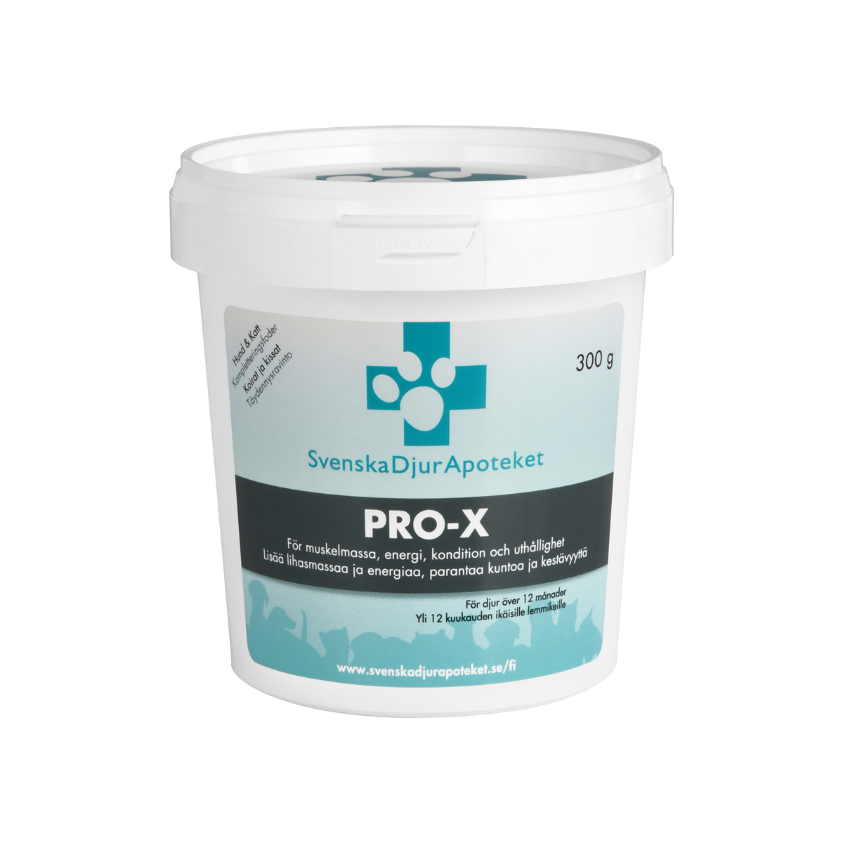 Svenska DjurApoteket Pro-X Protein Supplement proteiinipulber koertele 300 g