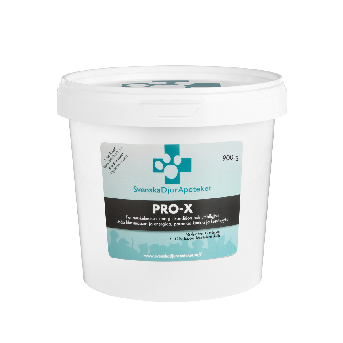 Svenska DjurApoteket Pro-X Protein Supplement proteiinipulber koertele 900 g