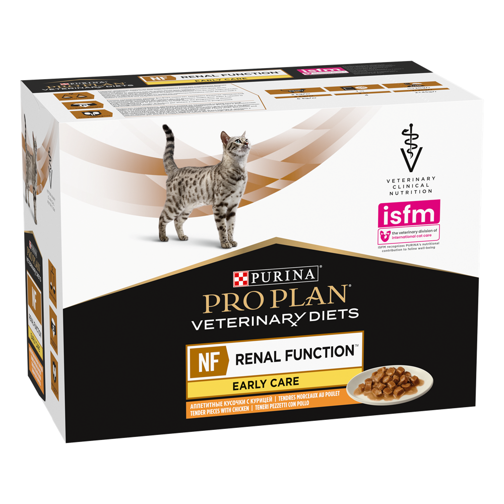 Pro Plan Cat Veterinary Diets NF Early Care Renal Function Chicken 10 x 85 g