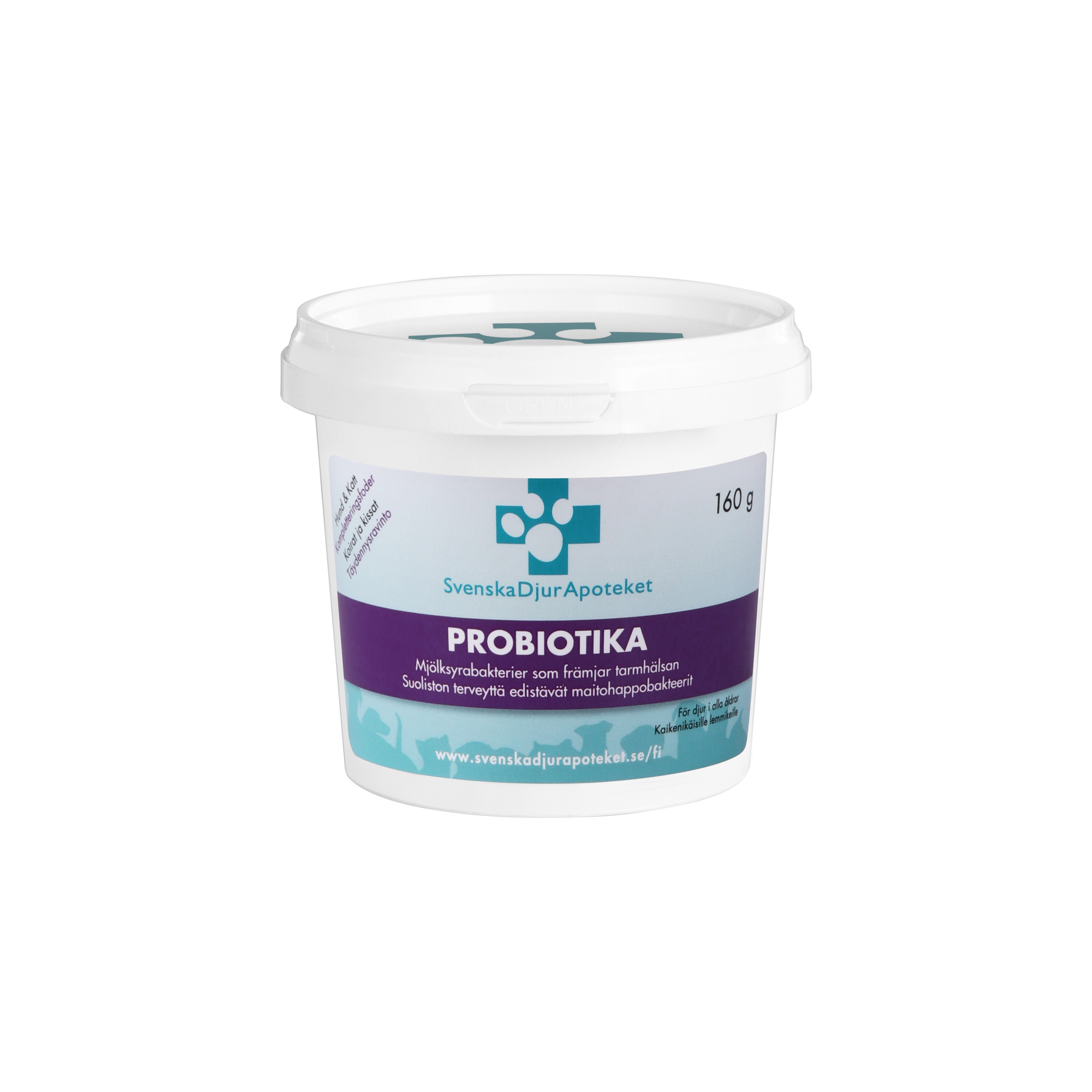 Svenska DjurApoteket Probiotika hund och katt 160 g