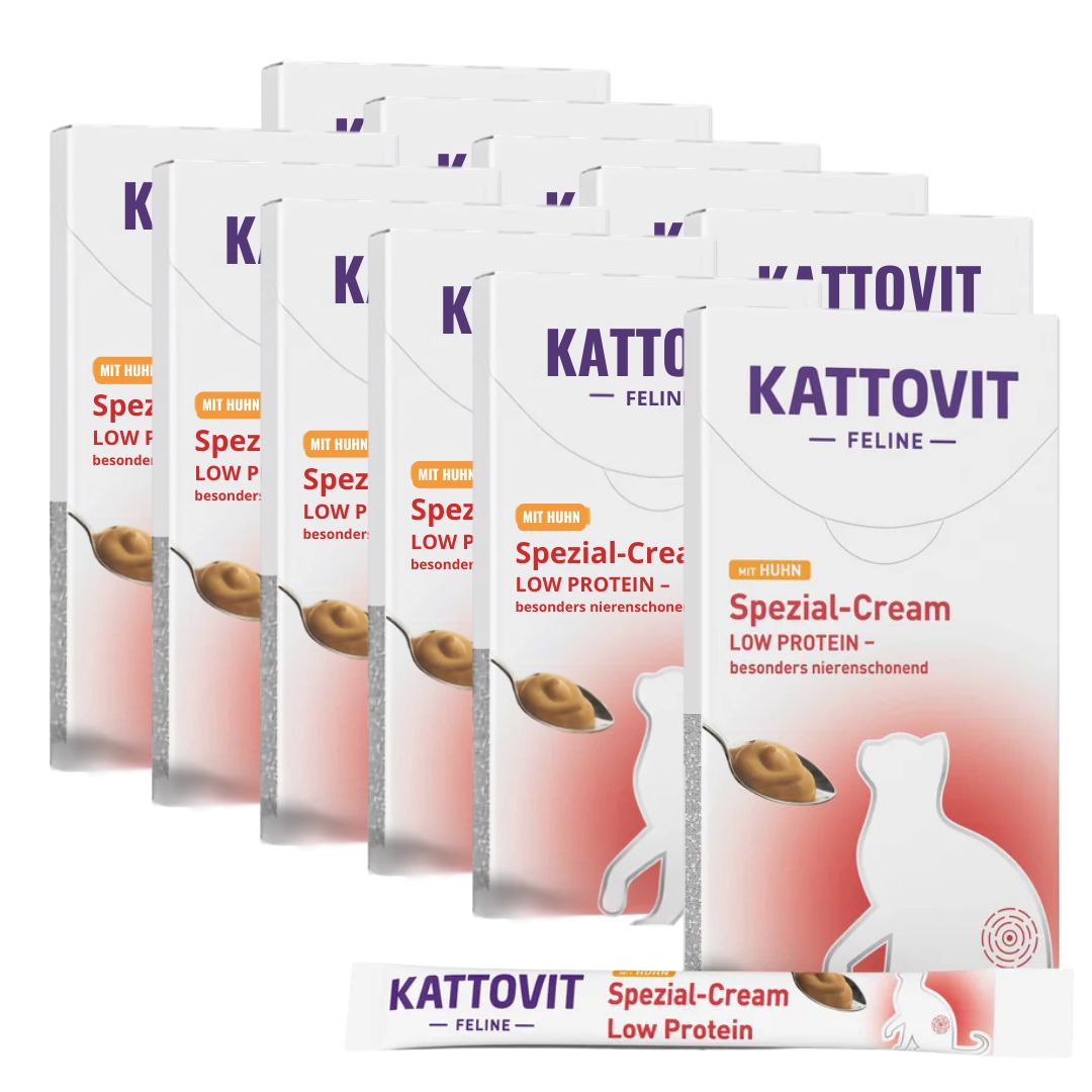 Kattovit Renal Cream Chicken Paste for Cats 6 x 15 g 11 pcs SAVE PACK