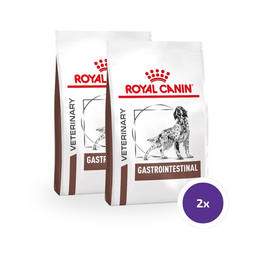 Royal Canin Veterinary Diets Gastrointestinal dry food for dogs 2 x 15 kg SUPER PRICE