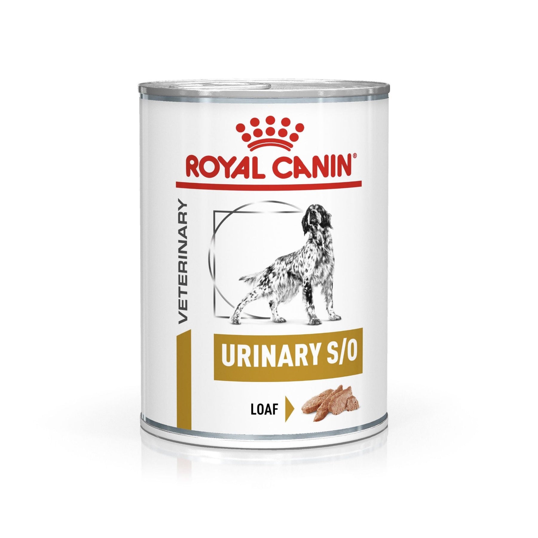 Royal Canin Veterinary Diets Urinary S/O Loaf wet food for dogs 12 x 410g
