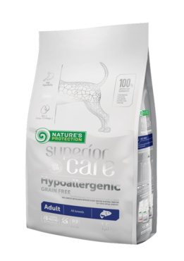 Nature's Protection Superior Care Hypoallergenic Adult All Breeds Lax torrfoder för hundar 1,5 kg