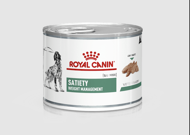 Royal Canin Veterinary Diets Weight Management Satiety Loaf våtfoder för hund 195 g