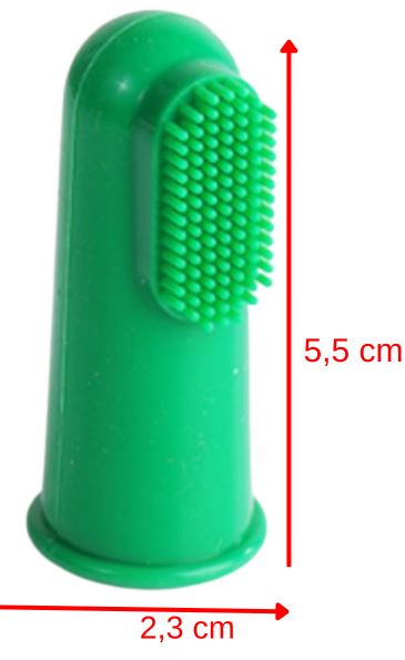 Emmi-Pet Fingerborste för Hundar 2 st