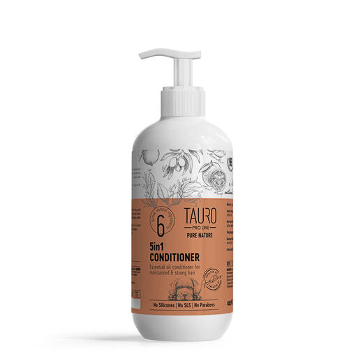 Tauro Pro Line Pure Nature 5in1 niisutav palsam koertele ja kassidele 400 ml