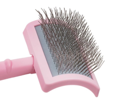 Tauro Pro Line Plastic rake S, 25mm spikes, pink