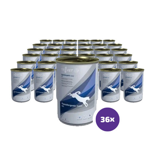 Trovet RRD Hypoallergent kaninris för hundar 36 x 400 g