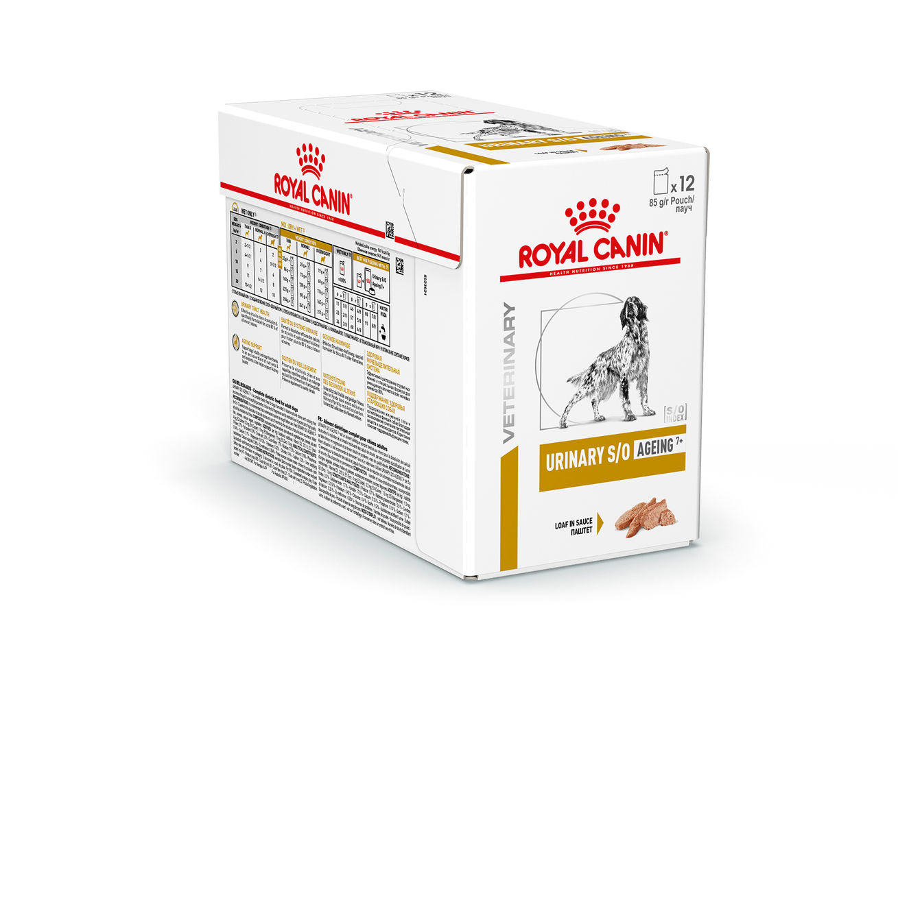 Royal Canin Veterinary Diets Urinary S/O Ageing 7+ 12 x 85g wet food for dogs