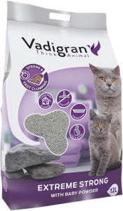 Vadigran Extreme Strong klumpande kattsand 12 L