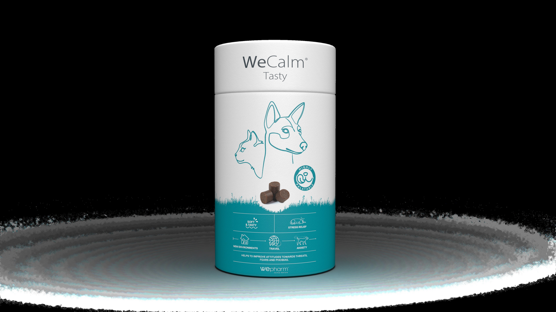 Wepharm WeCalm Tasty mjuk tugg för katter och hundar 30 st